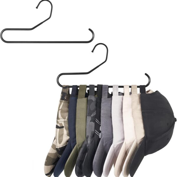 Hanging Hat Holders for Wardrobe (Set of 2)